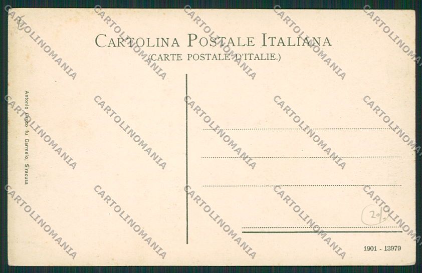 Siracusa Città Veliero cartolina QQ0630 – retro
