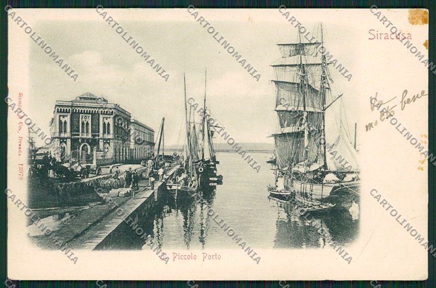Siracusa Città Veliero cartolina QQ0635 – fronte