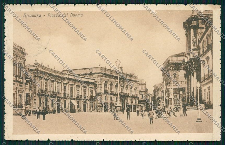Siracusa Città ABRASA cartolina QQ0653 – fronte