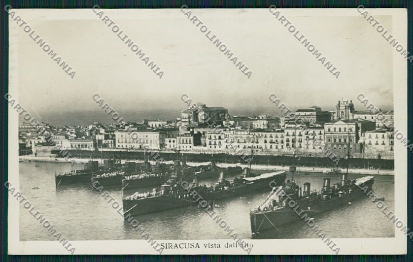 Siracusa Città Foto cartolina QQ0663 – fronte