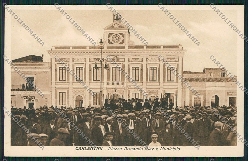 Siracusa Carlentini cartolina QQ0696 – fronte