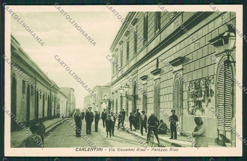 Siracusa Carlentini cartolina QQ0697 – fronte