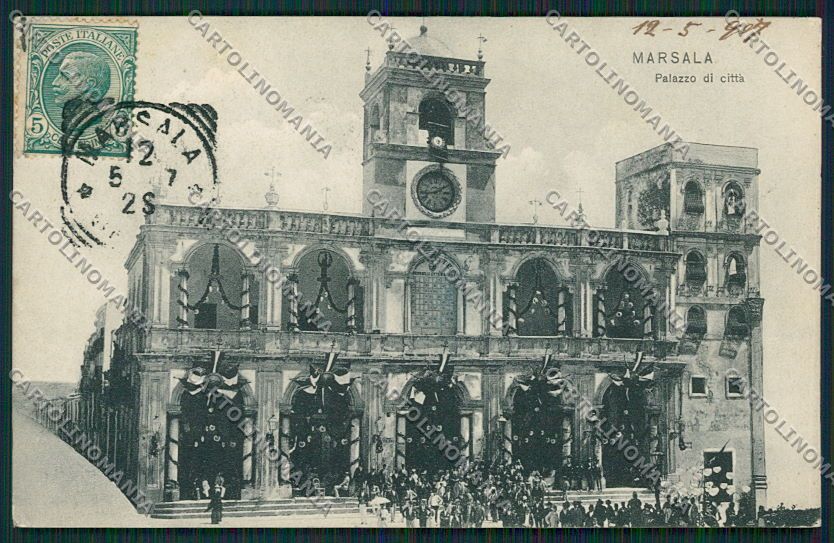 Trapani Marsala cartolina QQ0728 – fronte