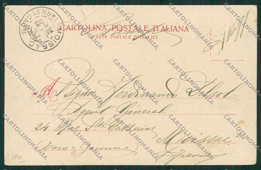 Trapani Marsala PIEGHINA cartolina QQ0738 – retro