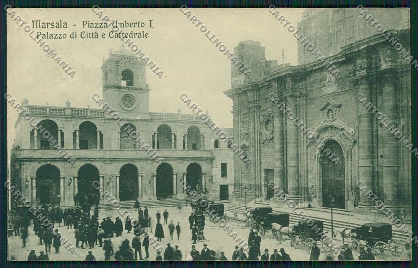 Trapani Marsala cartolina QQ0742 – fronte