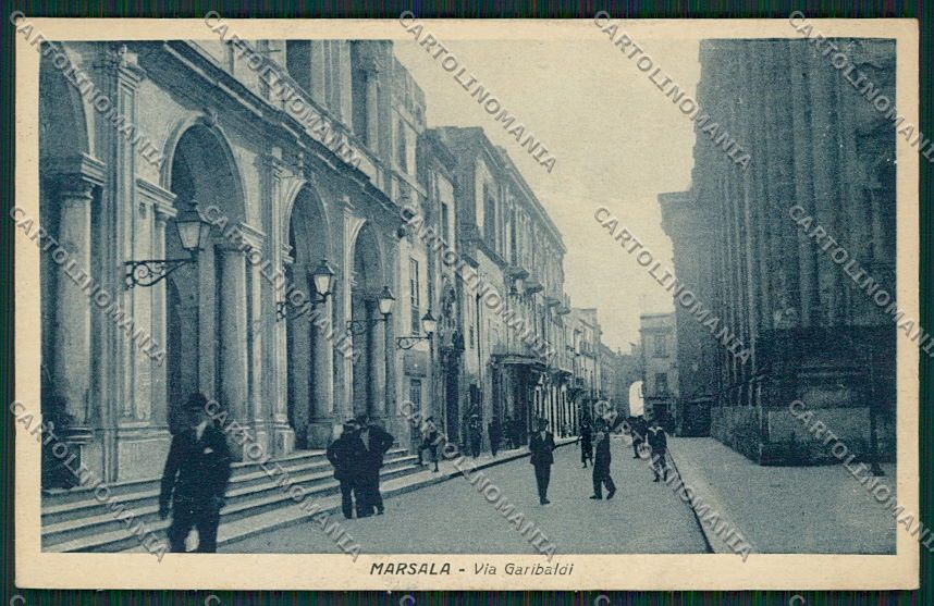 Trapani Marsala cartolina QQ0743 – fronte