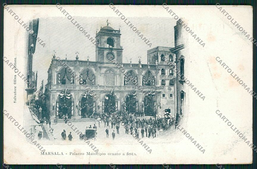 Trapani Marsala cartolina QQ0745 – fronte