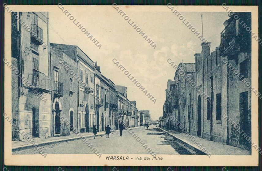 Trapani Marsala cartolina QQ0748 – fronte