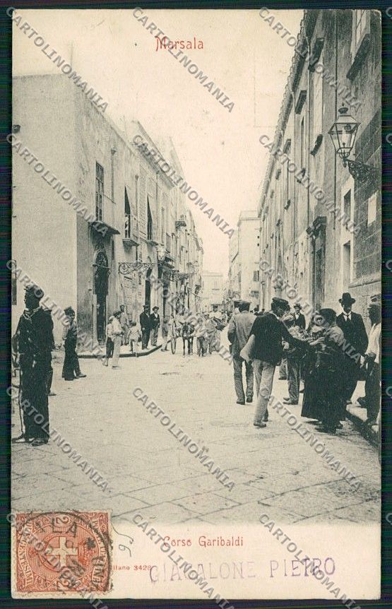 Trapani Marsala cartolina QQ0755 – fronte