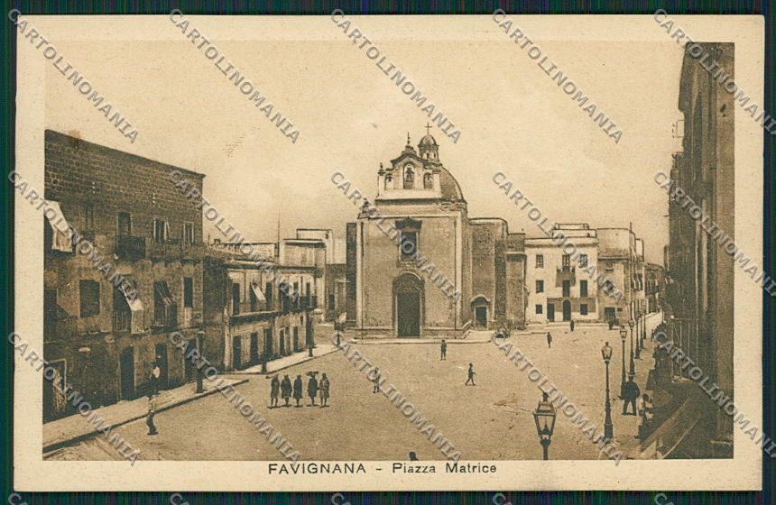 Trapani Favignana cartolina QQ0778 – fronte