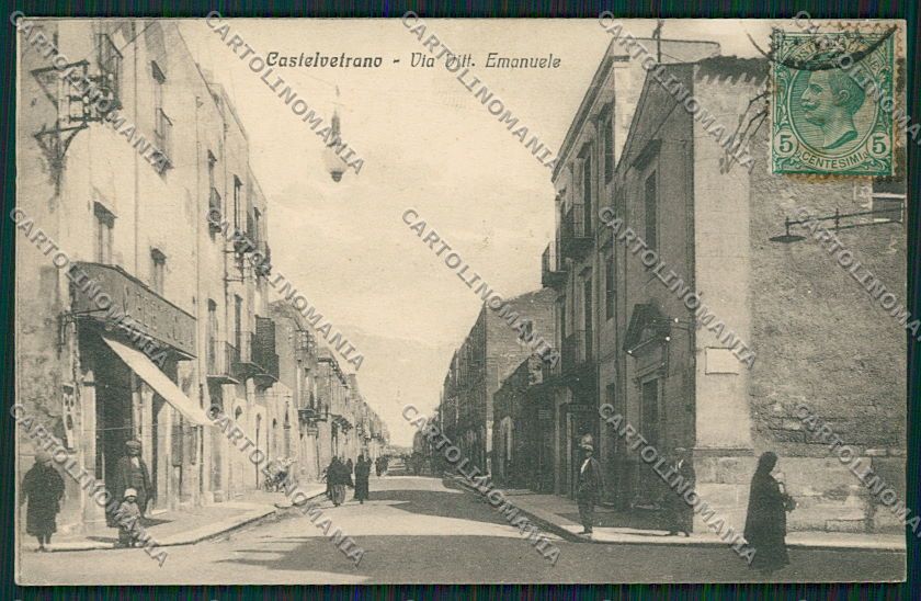 Trapani Castelvetrano cartolina QQ0797 – fronte