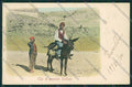 Palermo Costumi Siciliani Asino cartolina QQ0798 – fronte