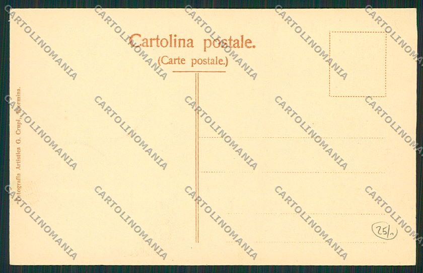 Palermo Costumi Siciliani Carro Buoi cartolina QQ0811 – retro