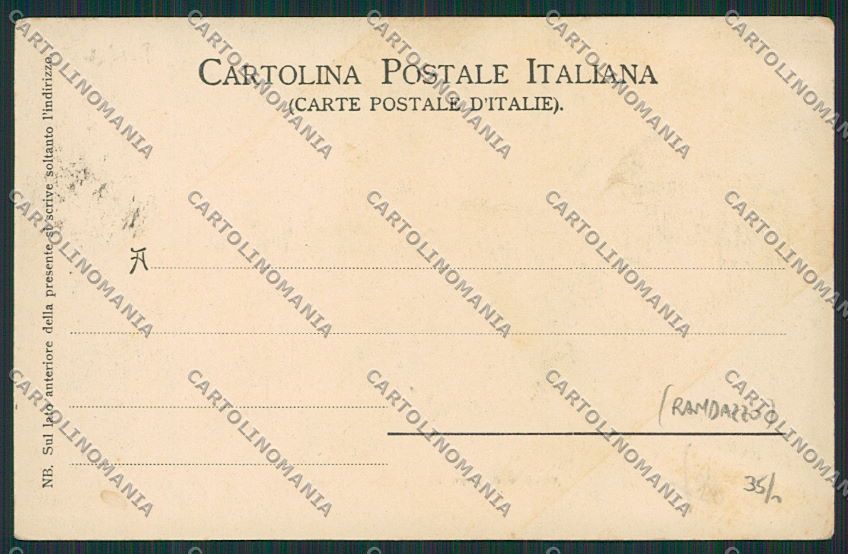 Catania Costumi Siciliani Randazzo cartolina QQ0829 – retro