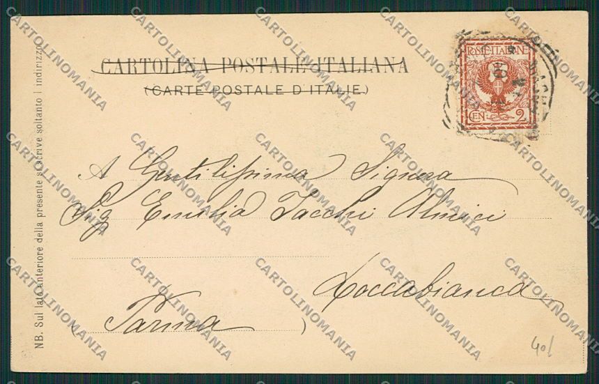 Catania Costumi Siciliani Randazzo cartolina QQ0837 – retro