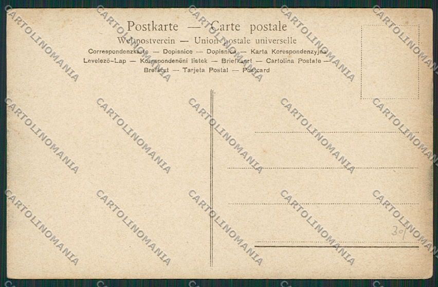Palermo Costumi Siciliani Capre cartolina QQ0846 – retro