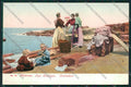 Palermo Costumi Siciliani Lavandaie cartolina QQ0854 – fronte