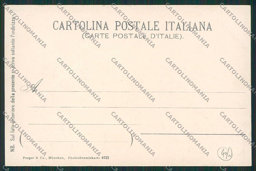 Palermo Costumi Siciliani Lavandaie cartolina QQ0854 – retro
