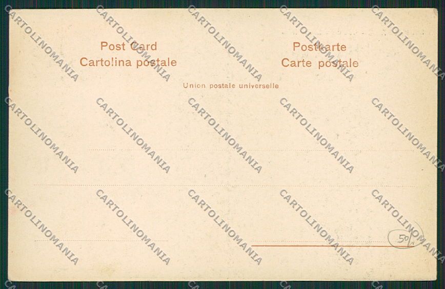 Palermo Costumi Siciliani cartolina QQ0858 – retro