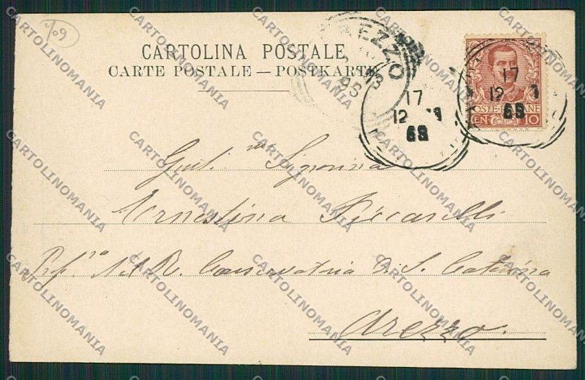 Palermo Costumi Siciliani Ovara cartolina QQ0864 – retro