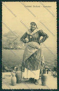 Palermo Costumi Siciliani cartolina QQ0882 – fronte