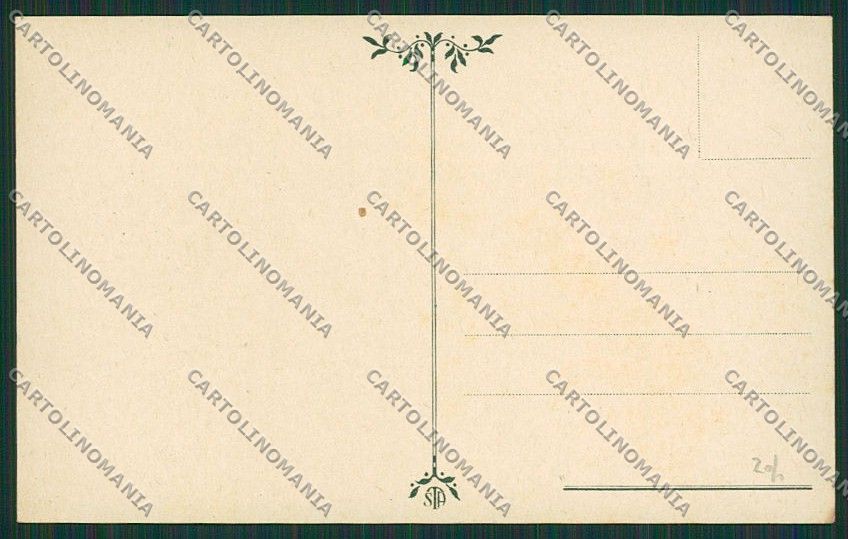 Palermo Costumi Siciliani Asino cartolina QQ0885 – retro
