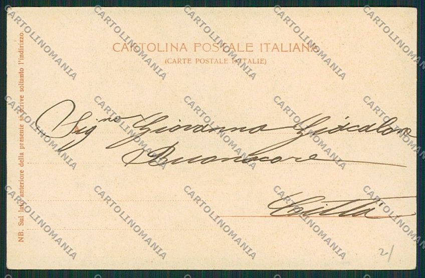 Palermo Costumi Siciliani cartolina QQ0891 – retro