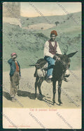 Palermo Costumi Siciliani Asino cartolina QQ0895 – fronte