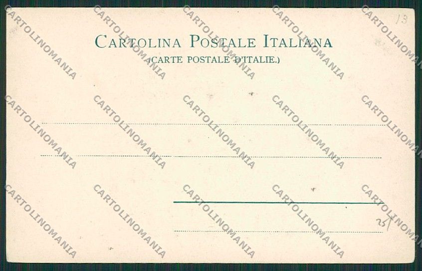 Palermo Costumi Siciliani Asino cartolina QQ0895 – retro