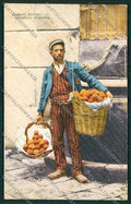 Palermo Costumi Siciliani SCOLLATA cartolina QQ0905 – fronte