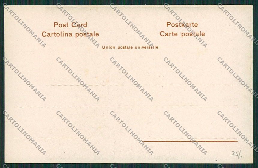Palermo Costumi Siciliani cartolina QQ0907 – retro