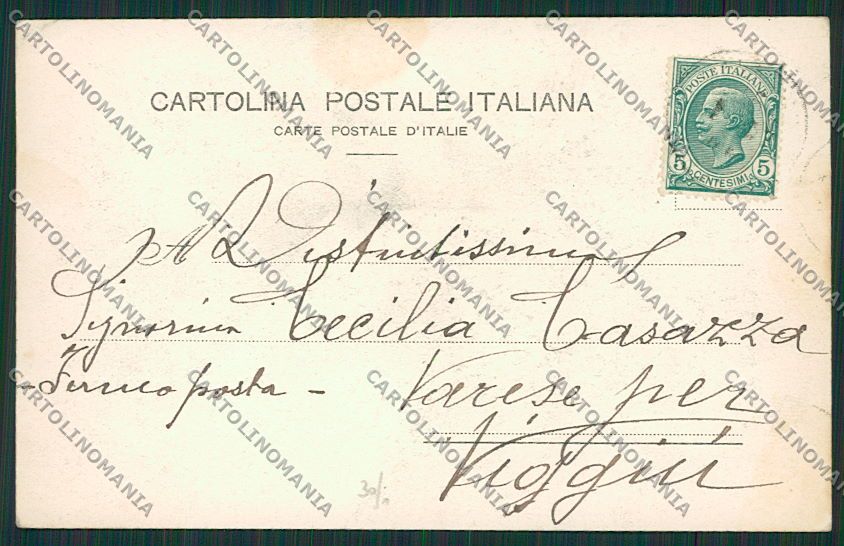 Palermo Costumi Siciliani cartolina QQ0911 – retro