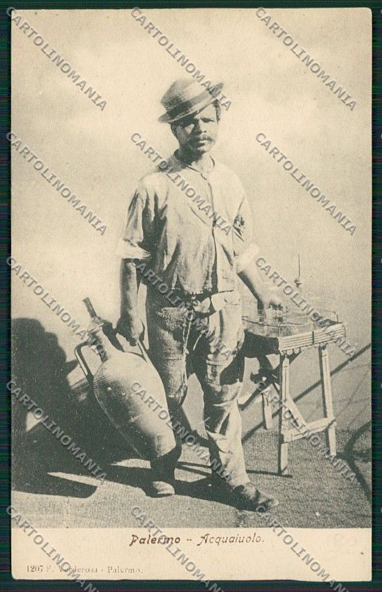 Palermo Costumi Siciliani cartolina QQ0926 – fronte