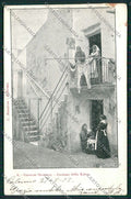Palermo Costumi Siciliani Kalza cartolina QQ0937 – fronte