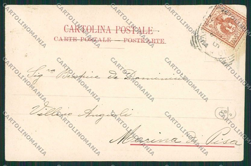 Palermo Costumi Siciliani Kalza cartolina QQ0937 – retro