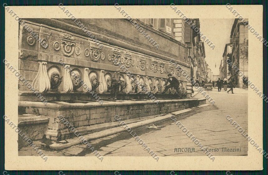 Ancona Città Corso Mazzini cartolina QQ0950 – fronte