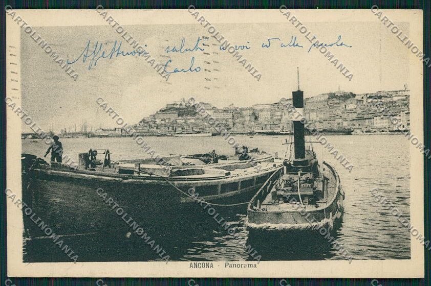 Ancona Città cartolina QQ0966 – fronte