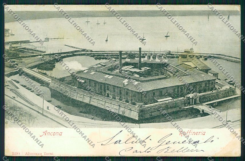 Ancona Città Alterocca 1293 cartolina QQ0975 – fronte