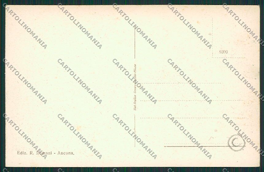 Ancona Città cartolina QQ0985 – retro