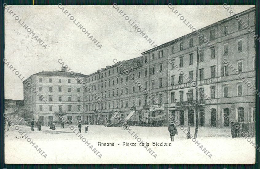Ancona Città Alterocca 2571 PIEGA cartolina QQ0997 – fronte