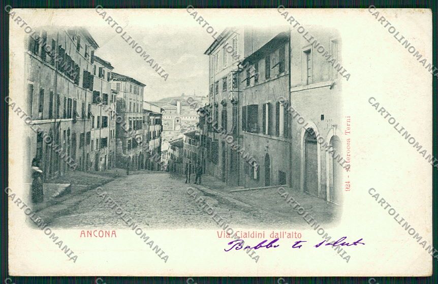 Ancona Città Alterocca 924 cartolina QQ1021 – fronte