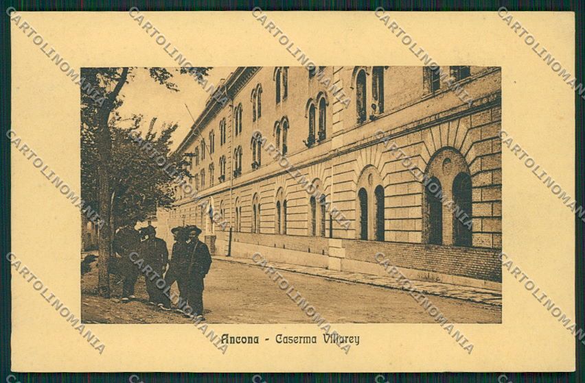 Ancona Città Caserma Alterocca 5250 cartolina QQ1033 – fronte