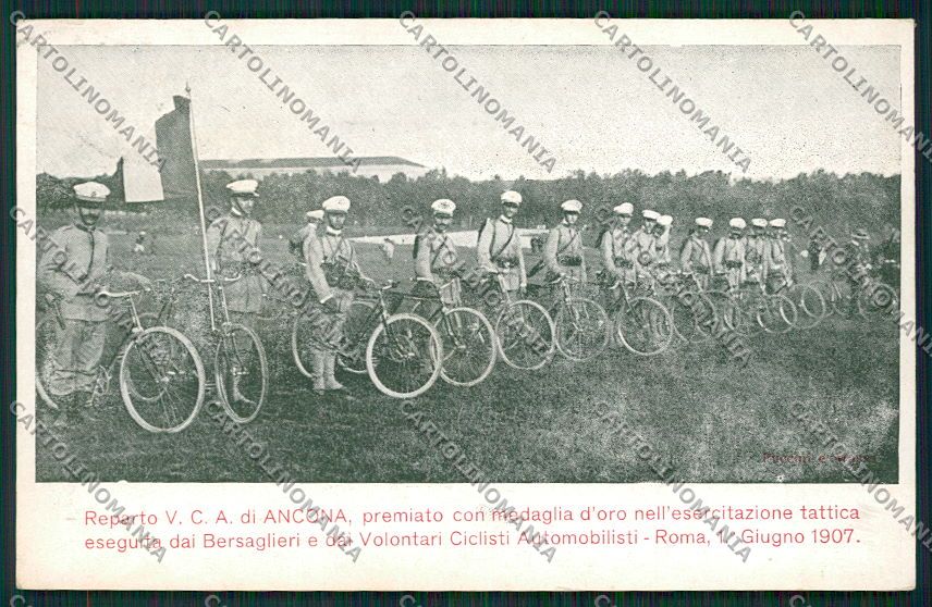 Ancona Città Bersaglieri cartolina QQ1047 – fronte