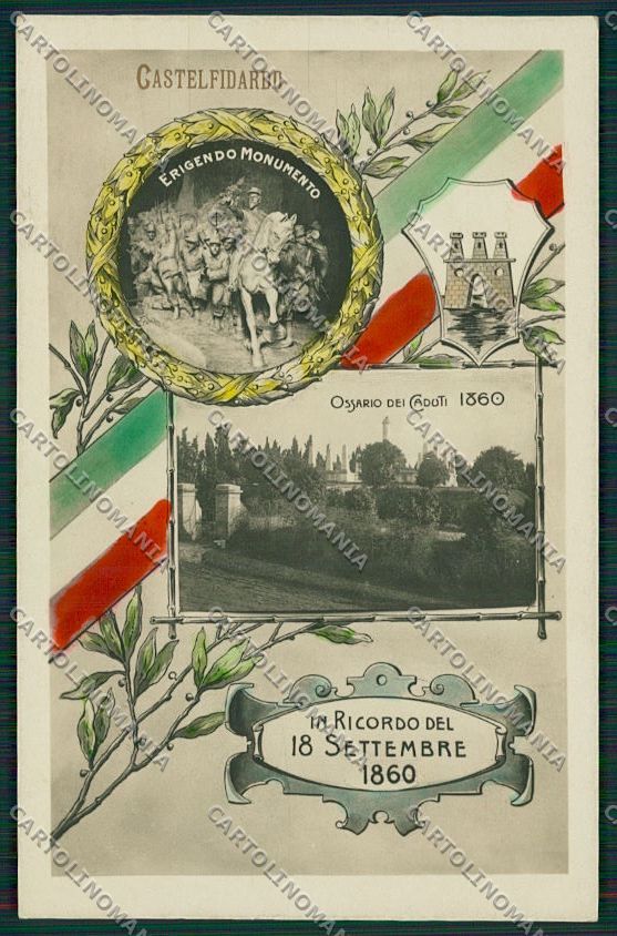 Ancona Castelfidardo Militari Foto cartolina QQ1051 – fronte