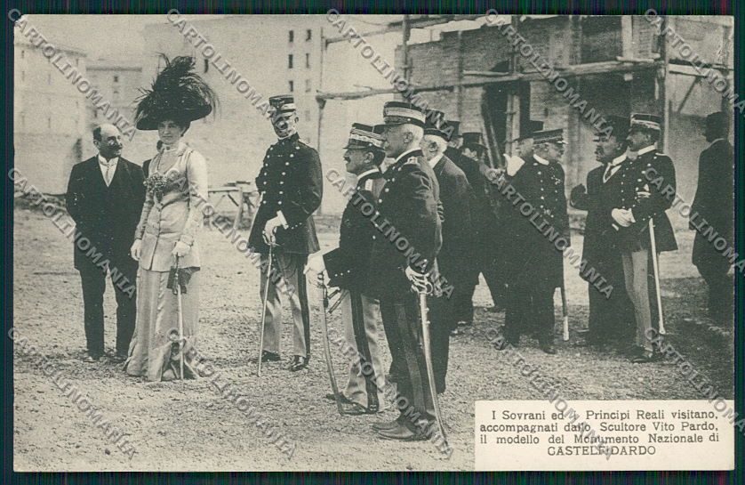 Ancona Castelfidardo Savoia Reali cartolina QQ1054 – fronte