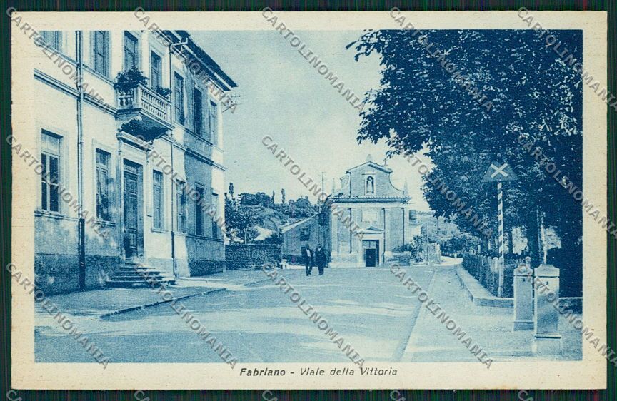 Ancona Fabriano cartolina QQ1056 – fronte