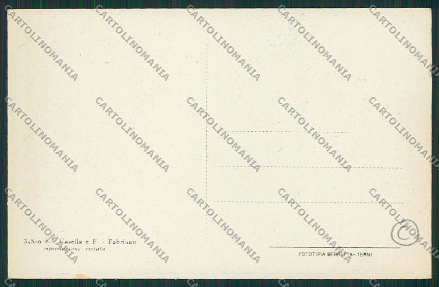 Ancona Fabriano cartolina QQ1056 – retro