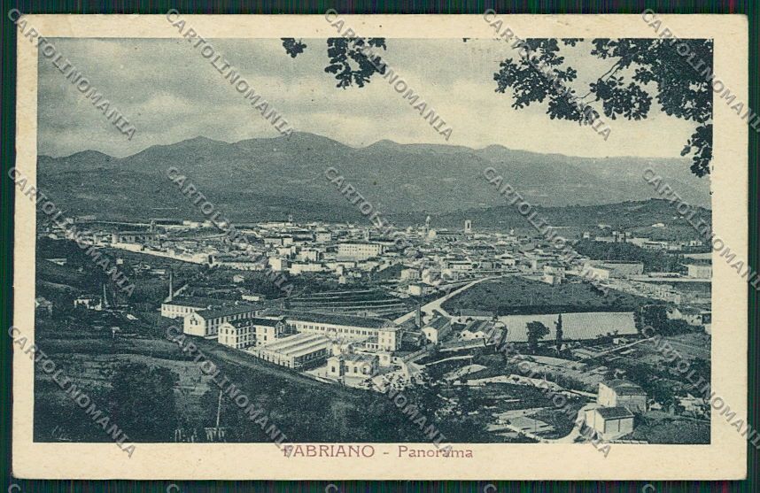 Ancona Fabriano ABRASA cartolina QQ1057 – fronte