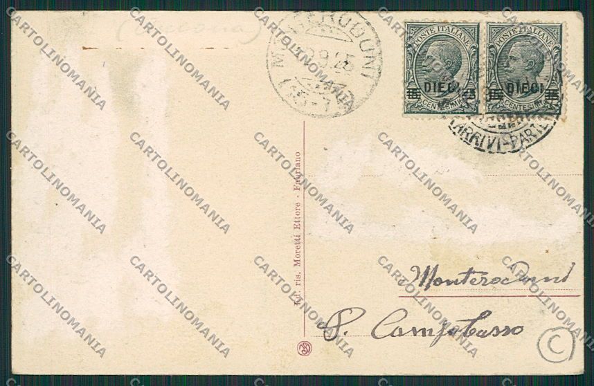 Ancona Fabriano ABRASA cartolina QQ1057 – retro