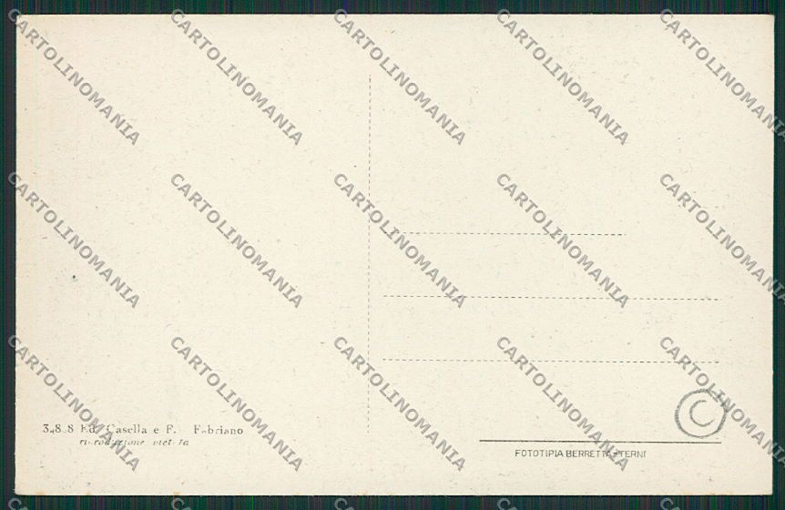 Ancona Fabriano cartolina QQ1060 – retro